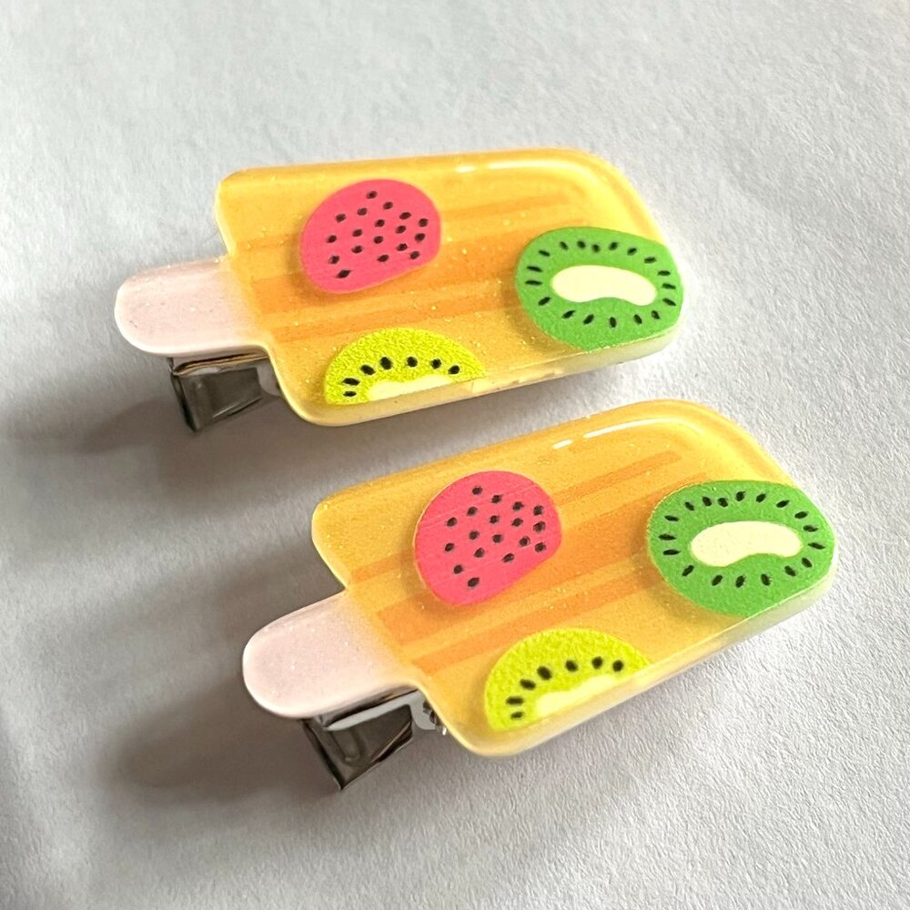 Popsicle hairclips NWOT *Free in bundle*